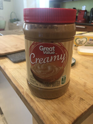 Wal-Mart Stores, Inc. CREAMY PEANUT BUTTER, CREAMY