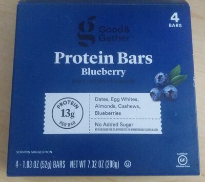 BLUEBERRY PROTEIN BARS, BLUEBERRY