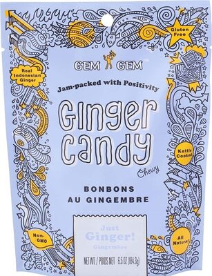 Chewy Ginger Candy, Just Ginger