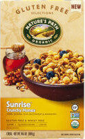 CRUNCHY HONEY A DELICIOUS MEDLEY OF CORN, QUINOA, FLAX, BUCKWHEAT & AMARANTH ORGANIC CEREAL, CRUNCHY HONEY