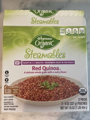 Steamables Red Quinoa