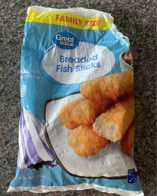 BREADED FISH STICKS, BREADED