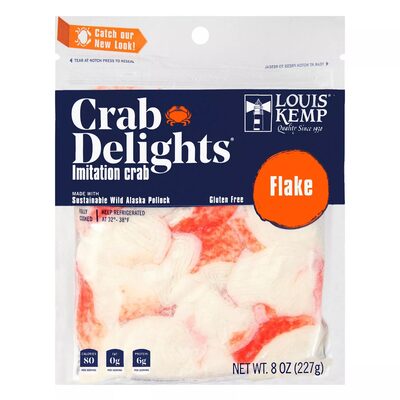 CRAB DELIGHTS FLAKE STYLE IMITATION CRABMEAT