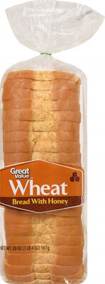 Wal-Mart Stores, Inc. HONEY WHEAT SPLIT TOP BREAD, HONEY WHEAT