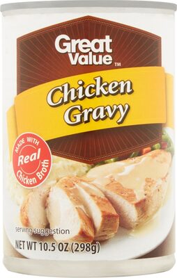 GREAT VALUE, CHICKEN GRAVY