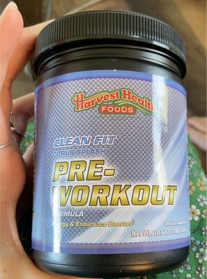 Citrus Splash Pre-workout