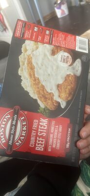 COUNTRY FRIED BEEF STEAK WITH SIGNATURE, HOMESTYLE MASHED POTATOES & COUNTRY-STYLE GRAVY, COUNTRY FRIED BEEF STEAK