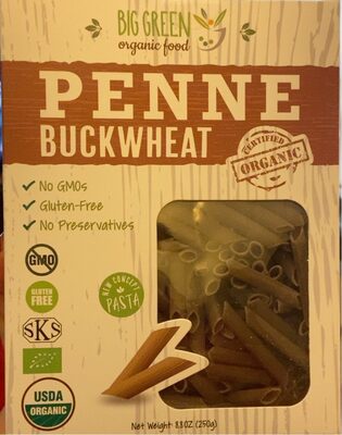 BUCKWHEAT PASTA, PENNE