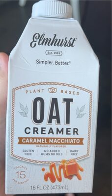 CARAMEL MACCHIATO LIGHTLY SWEETENED HEMP CREAMER, CARAMEL MACCHIATO