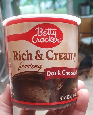 Betty Crocker Rich and Creamy Dark Chocolate Frosting