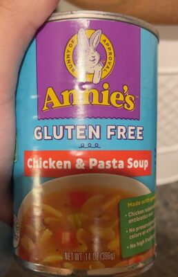 GLUTEN FREE CHICKEN & PASTA SOUP, CHICKEN