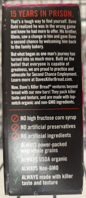 COCOA BROWNIE BLITZ ORGANIC SNACK BARS, COCOA BROWNIE BLITZ