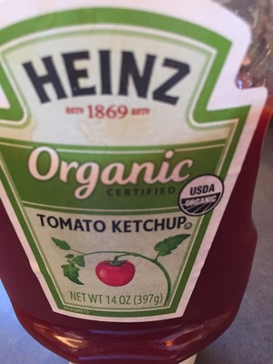 TOMATO ORGANIC KETCHUP, TOMATO