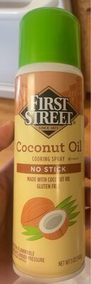 COCONUT OIL NO STICK COOKING SPRAY, COCONUT OIL