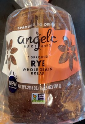 7 SPROUTED RYE WHOLE GRAIN BREAD, 7 SPROUTED RYE WHOLEGRAIN