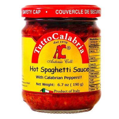 TUTTOCALABRIA, AC, SPAGHETTI HOT SAUCE