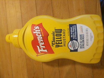 FRENCH'S, CLASSIC YELLOW MUSTARD