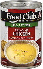 CREAM OF CHICKEN CONDENSED SOUP, CREAM OF CHICKEN