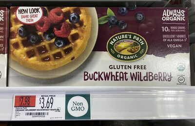 BUCKWHEAT WAFFLES, WILDBERRY