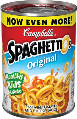 Campbell's SpaghettiOsCanned Pasta, Original, 15.8 oz. Can