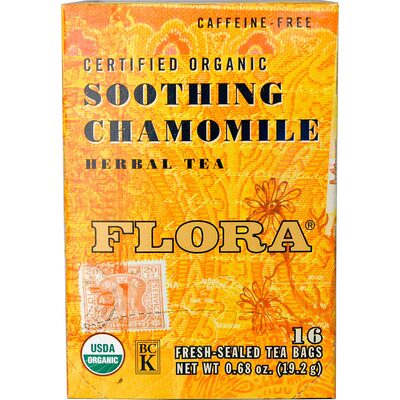 Certified Organic Soothing Chamomile Herbal Tea