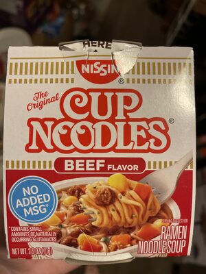 Cup Noodles - Beef Flavor