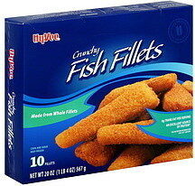 CRUNCHY FISH FILLETS, CRUNCHY