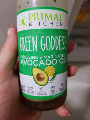 GREEN GODDESS AVOCADO OIL DRESSING & MARINADE, GREEN GODDESS