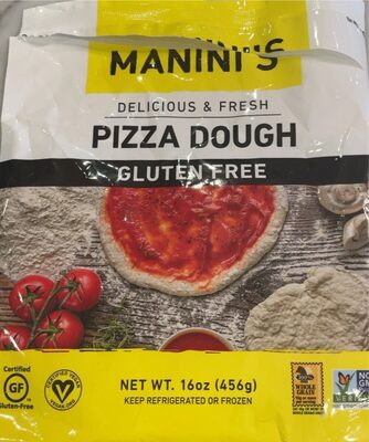GLUTEN FREE DELICIOUS & FRESH PIZZA DOUGH