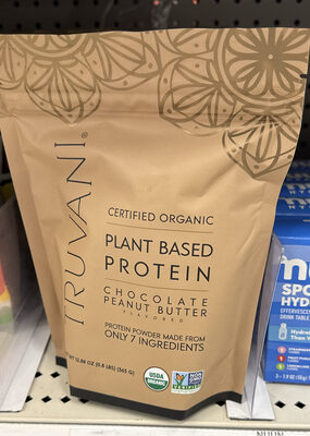 Truvani Plant Based Protein Chocolate Peanut Butter Flavored