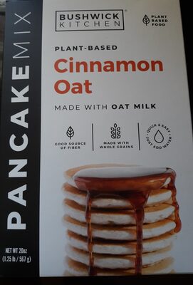 Cinnamon oat pancake mix