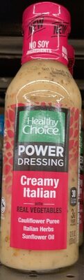 CREAMY ITALIAN WITH REAL VEGETABLES POWER DRESSING, CREAMY ITALIAN WITH REAL VEGETABLES