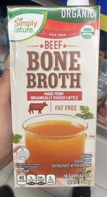 Beef bone broth