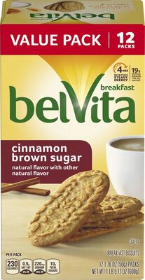 CINNAMON BROWN SUGAR FLAVOR BREAKFAST BISCUITS, CINNAMON BROWN SUGAR