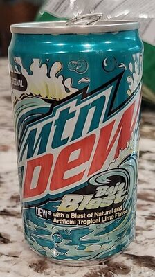 BAJA BLAST SODA, TROPICAL LIME