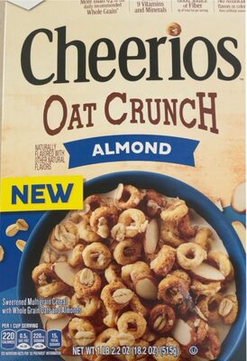 Cheerios Almond Oat Crunch Cereal