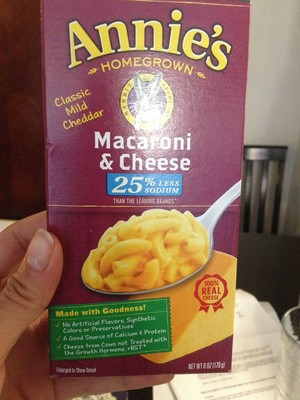 Annie's 25% Less Sodium Mild Cheddar Mac & Cheese