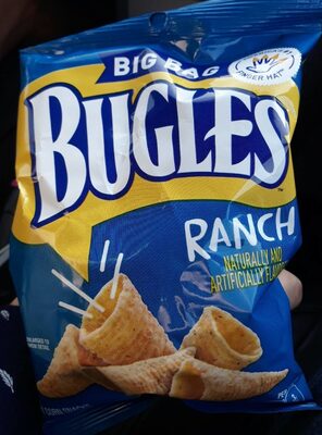 GENERAL MILLS, BUGLES, BIG BAG CRISPY CORN SNACK, RANCH, RANCH