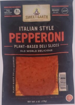 ITALIAN STYLE PEPPERONI PLANT-BASED DELI SLICES, ITALIAN STYLE PEPPERONI