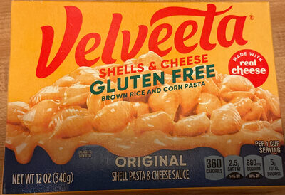 Velveeta Shells And Cheese - Gluten Free