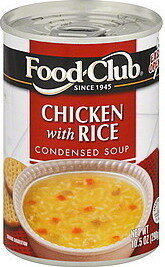 CHICKEN WITH RICE CONDENSED SOUP, CHICKEN WITH RICE