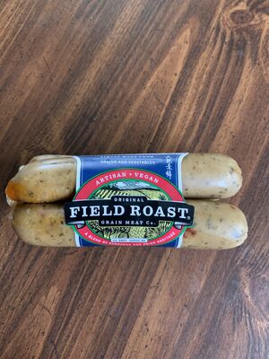 ITALIAN GARLIC & FENNEL PLANT-BASED SAUSAGES CRAFTED WITH EGGPLANT, ONIONS AND SWEET PEPPERS, ITALIAN GARLIC & FENNEL