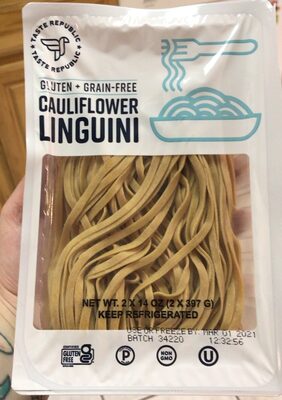 GLUTEN + GRAIN-FREE FRESH PASTA, CAULIFLOWER LINGUINI