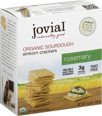 ORGANIC SOURDOUGH EINKORN CRACKERS