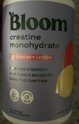Creatine Monohydrate Raspberry Lemon