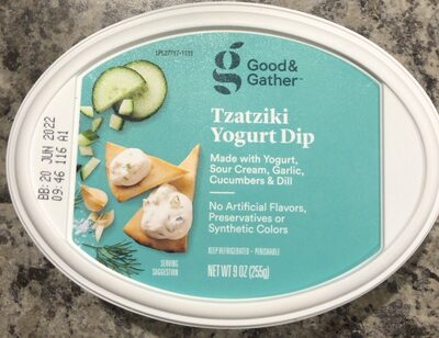 Target Stores TZATZIKI YOGURT DIP, TZATZIKI YOGURT