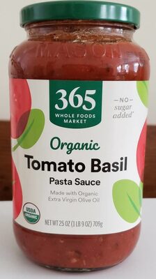 Whole Foods Market, Inc. TOMATO BASIL PASTA SAUCE, TOMATO BASIL
