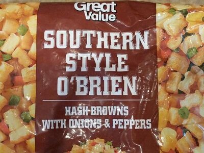 SOUTHERN STYLE O'BRIEN HASH BROWNS WITH ONIONS & PEPPERS, SOUTHERN STYLE O'BRIEN WITH ONIONS & PEPPERS