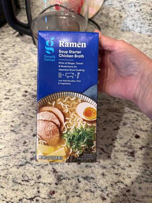 Target Stores RAMEN SOUP STARTER CHICKEN BROTH, RAMEN