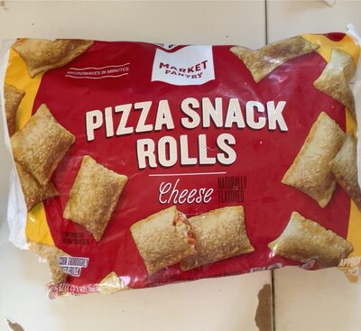 CHEESE FLAVORED CHEESE PIZZA IN A GOLDEN CRUST PIZZA SNACK ROLLS, CHEESE